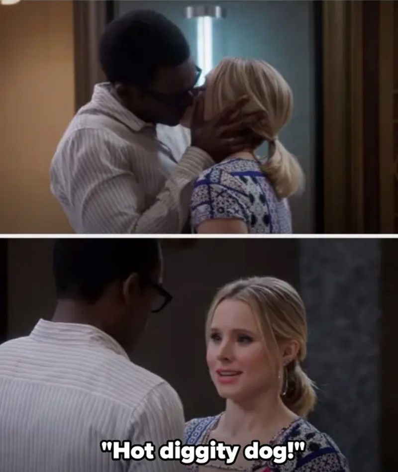 William Jackson Harper i Kristen Bell u The Good Place