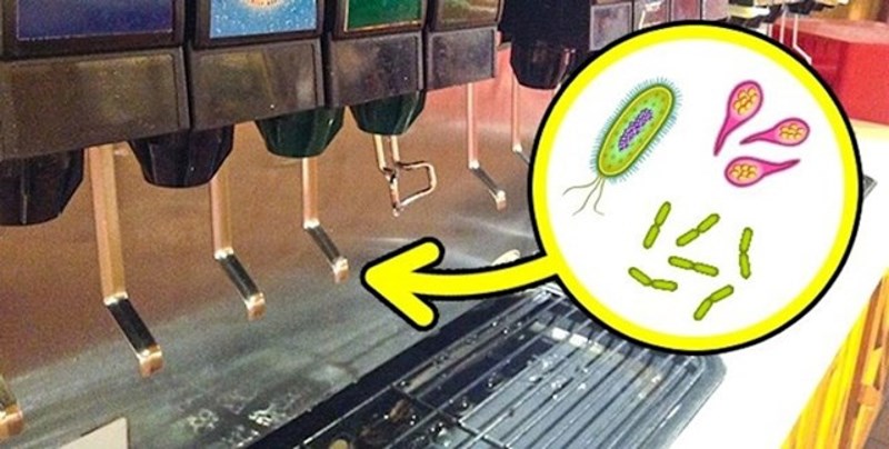 Spremnici za sok su ponekad jako prljavi