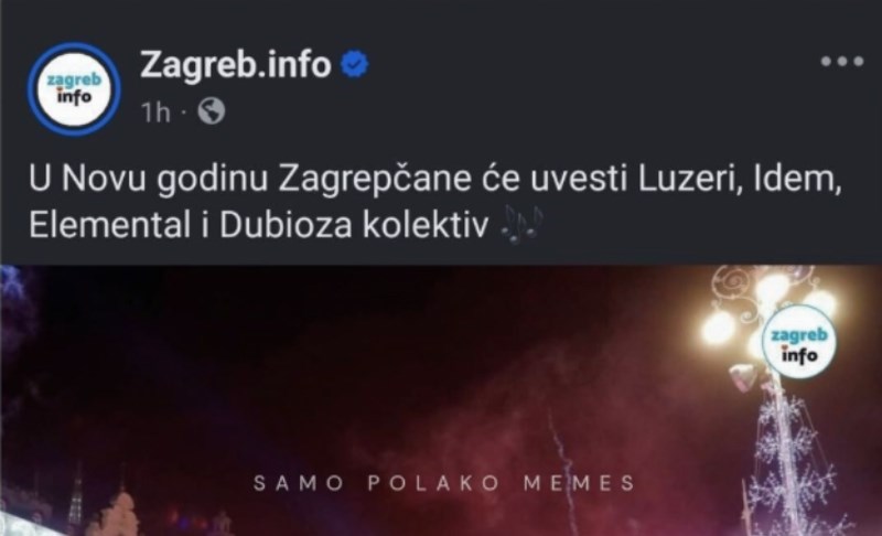 Masovno se dijeli ova fora o bendovima koji će Zagrepčane uvesti u Novu godinu