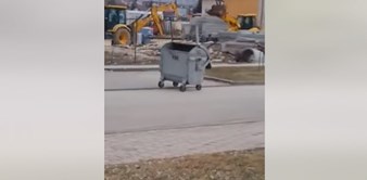 Snimka ovog kontejnera iz BiH je apsolutni hit na internetu. Treba li se Mate Rimac zabrinuti?