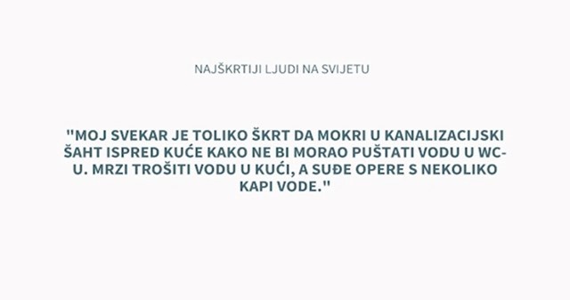 S njim se ne bismo rukovali, taj sigurno ni ruke ne pere