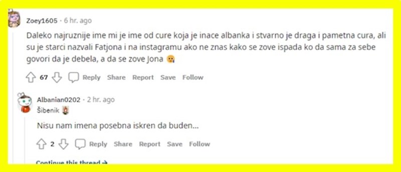 Netko je na Redditu postavio pitanje koje je najružnije žensko ime, odgovori su hit!