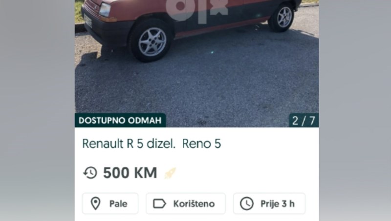 Fotka iz oglasnika u BiH širi se regijom, ljudi su oduševljeni koji je razlog prodaje ovog auta