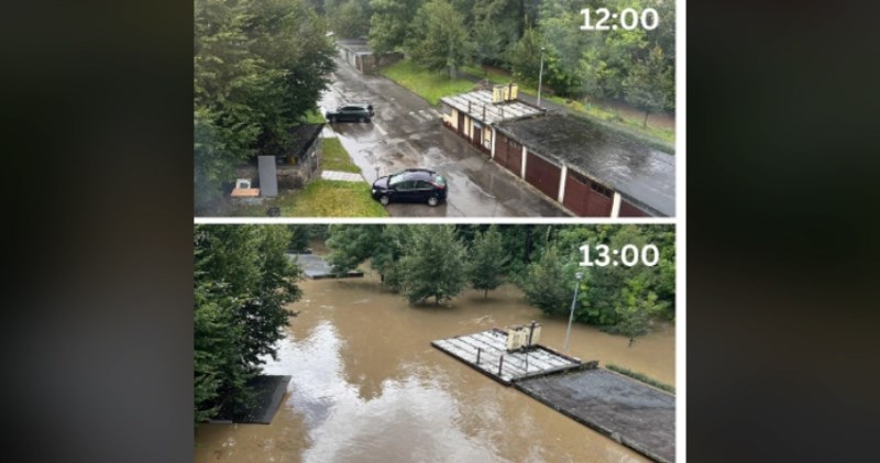 Masovno se dijeli fotka koja pokazuje što je napravila voda u Poljskoj u samo dva sata