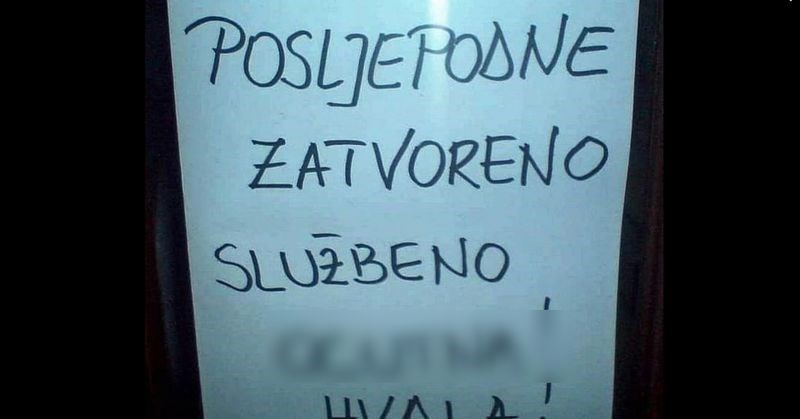 Htjela je obavijestiti klijente da neće raditi, svi umiru od smijeha zbog jedne riječi