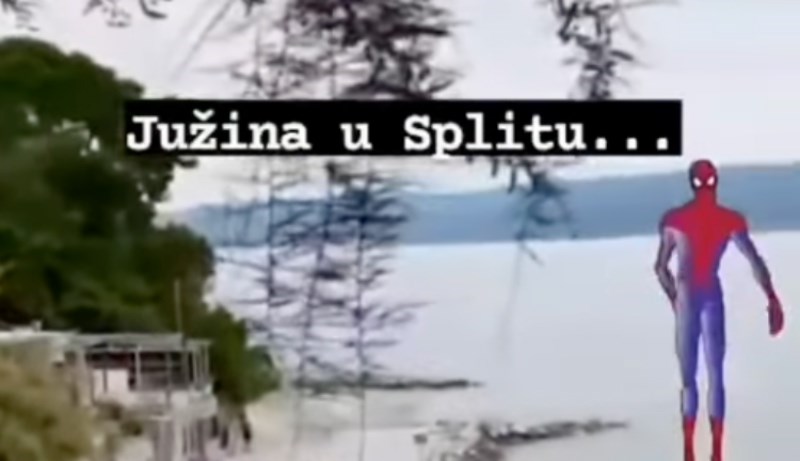 Širi se bizarna snimka iz Splita, pogledajte što je tip radio dok je bio sam na plaži