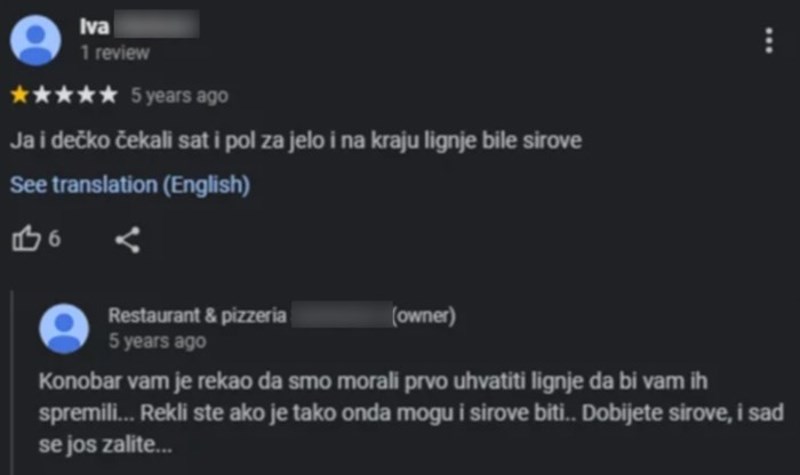Šire se nove poruke najbrutalnijeg vlasnika restorana u Dalmaciji, tip je postao hit u regiji