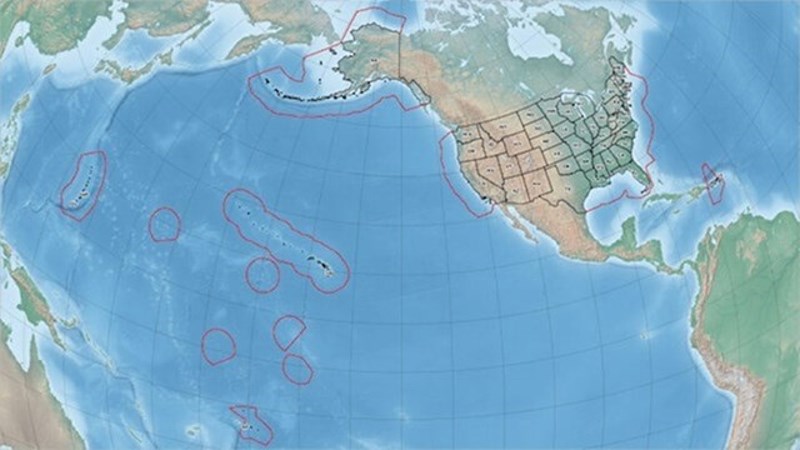 Jedina mapa na kojoj se vidi čitav SAD