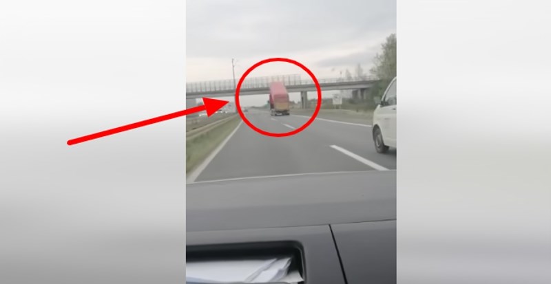 Milijuni ljudi gledaju snimku iz Hrvatske i ne vjeruju što je tip s kamionom izveo na autocesti