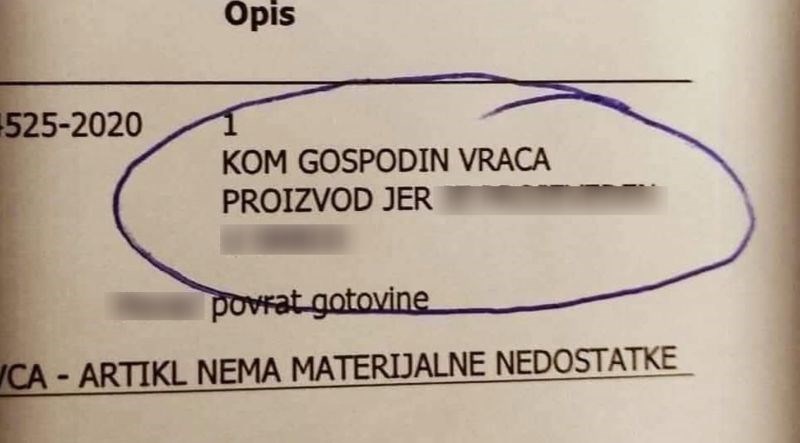 Širi se račun iz popularne trgovine: možete li vjerovati da je zbog ovog čovjek vratio proizvod?