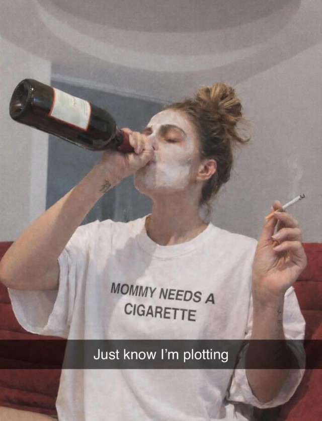 Mami treba cigareta