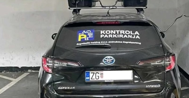 Netko je uhvatio auto kontrole parkiranja u vrlo neugodnoj situaciji, ovo morate vidjeti
