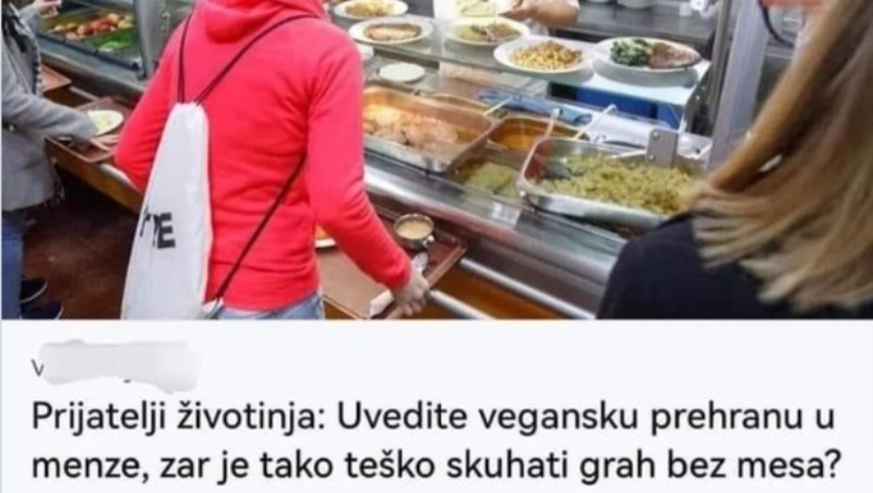 Čitava Hrvatska umire od smijeha na komentar tipa o grahu bez mesa, odličan je!