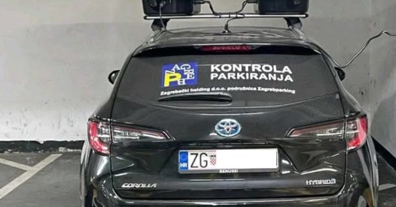 Netko je uhvatio auto kontrole parkiranja u vrlo neugodnoj situaciji, ovo morate vidjeti