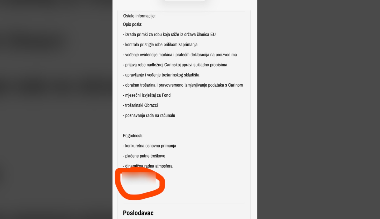 Oglas za posao iz Hrvatske širi se regijom, morate vidjeti što su naveli kao pogodnost!