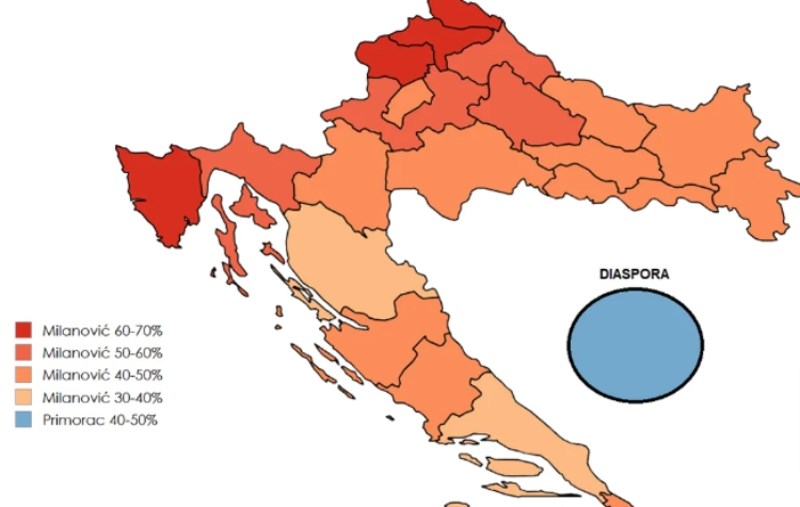 Netko je složio 4 mape nakon kojih ćete drugim očima gledati na predsjedničke izbore, ovo je fora!