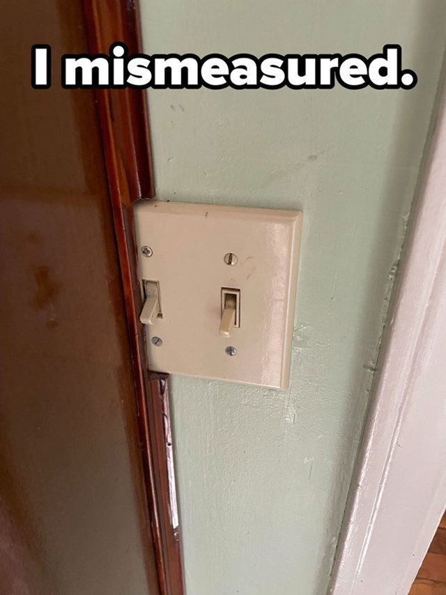 Krivo je izmjerio...