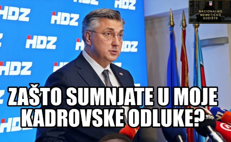 Popularna stranica se jednom fotkom savršeno narugala Plenkoviću, ovo svi lajkaju