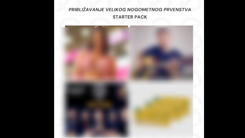 Prije svakog nogometnog prvenstva odnekud se pojave ove četiri stvari, fotka je hit