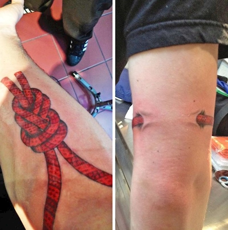 U spomena na mog prijatelja koji je poginuo u penjačkoj nesreći, da me uvijek podsjeća koliko oprezan moram biti