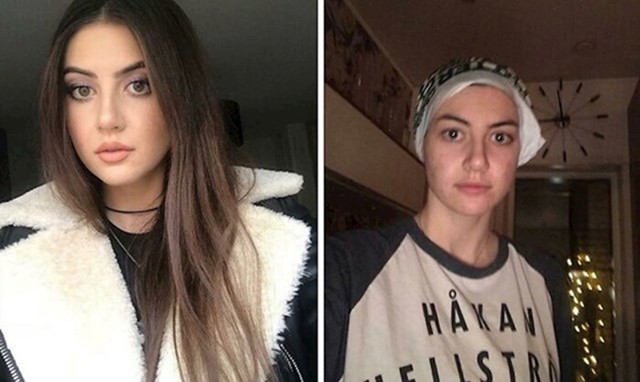Objavljuje fotke na svoje dobre i loše dane