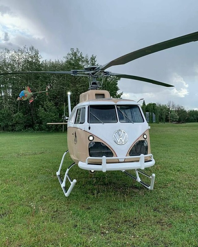 Helikopter od VW kombija