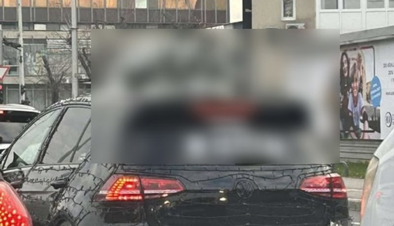 U Zagrebu je snimljen valjda najposebniji Golf ikad, morate vidjeti što je vlasnik napisao na staklo