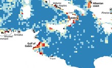 Mapa prikazuje gdje se sve iz svemira vidi smeće u moru, Jadran je jako zanimljiv