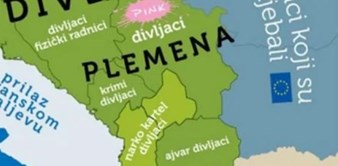 Mapa prikazuje kako Slovenci vide balkanske države, mnogi će se naljutiti