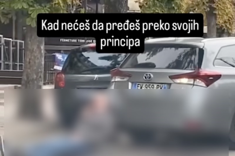 Dva tipa u Beogradu su se posvađala oko parkinga, uslijedila je scena kojoj se smije čitav Balkan