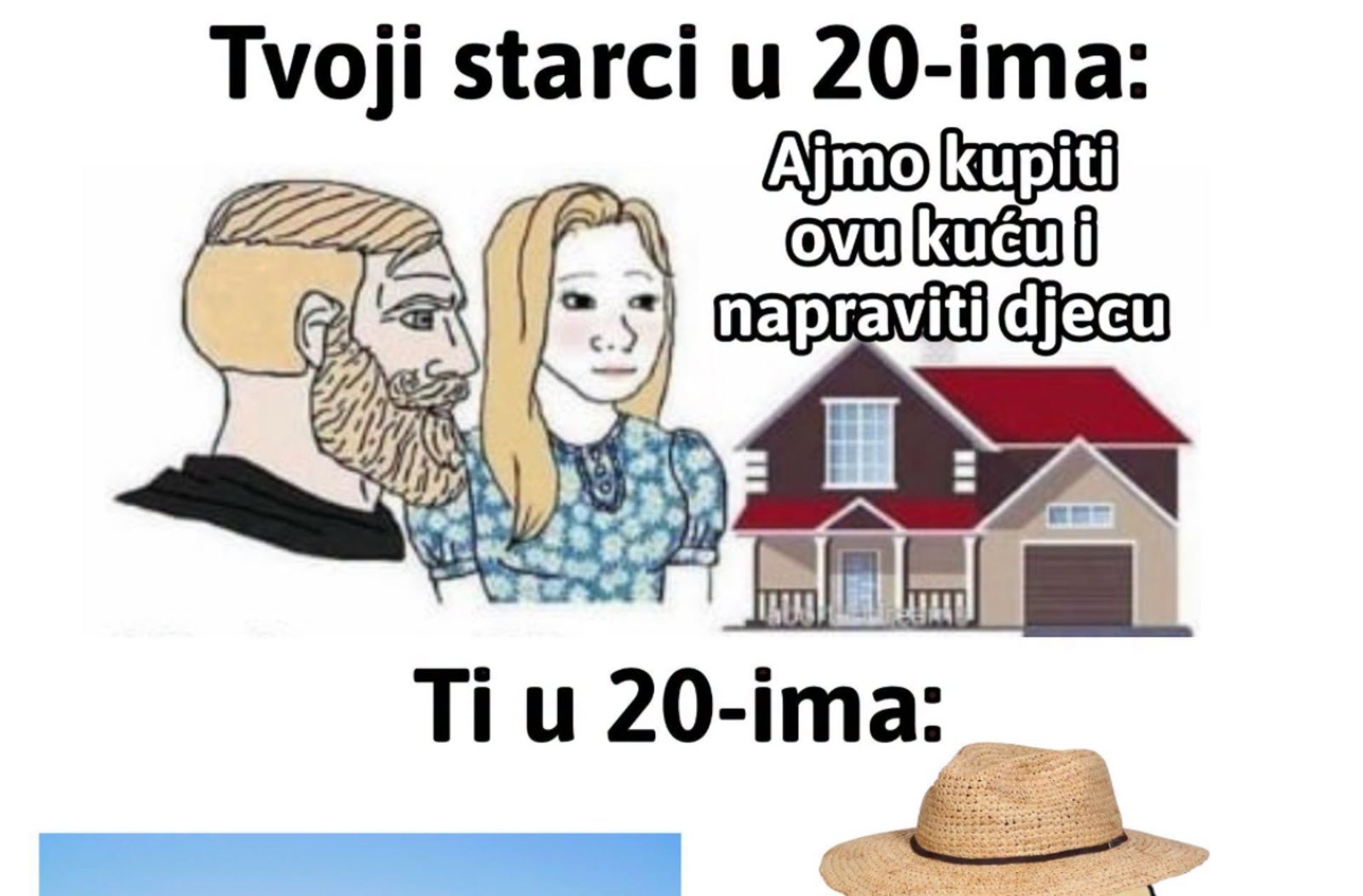 Urnebesna fotka (istinito) pokazuje razliku između tebe i tvojih staraca sa 20 godina, ovo je hit!