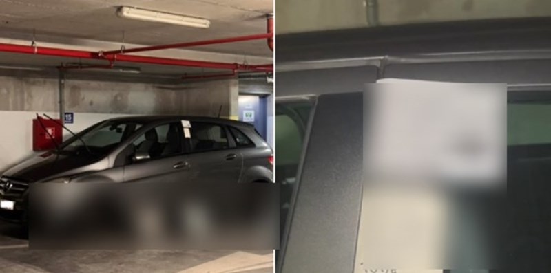 Tip je parkirao na tuđe mjesto u garaži, morate vidjeti poruku koju mu je bijesni vlasnik ostavio