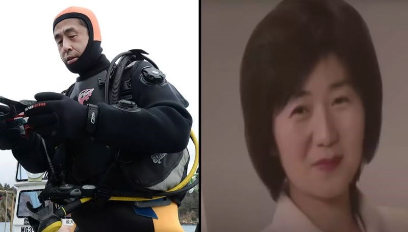 Ovaj Japanac svaki tjedan ulazi u ocean da bi našao tijelo žene nestale u tsunamiju prije 10 godina