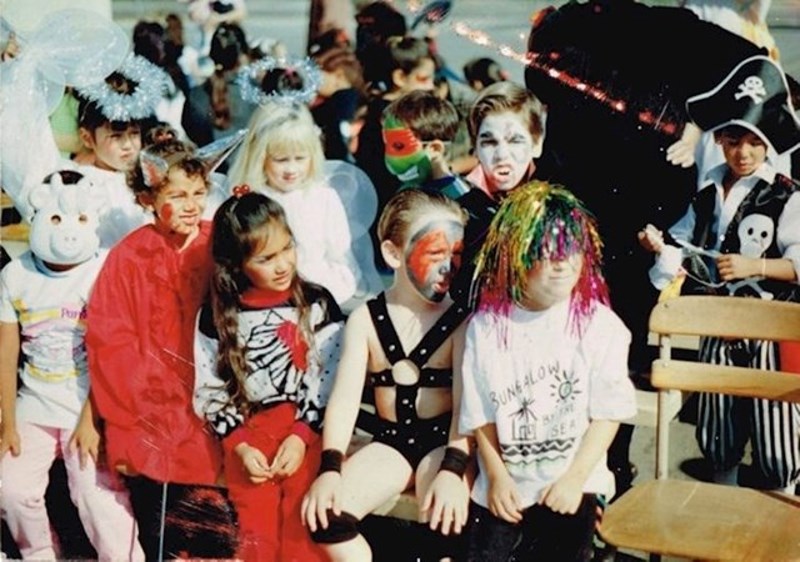 "Kad sam bio u prvom razredu, išao sam u školu na maškare obučen kao hrvač Demolition Axe."