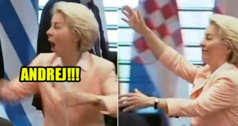 Danas svi dijele ovaj meme o susretu Plenkovića i Ursule von der Leyen