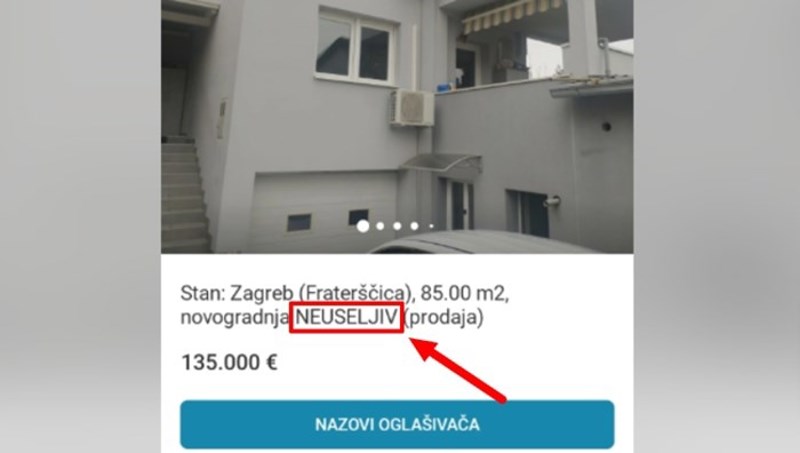 Zagrepčanka za 135 tisuća eura prodaje stan koji je neuseljiv, razlog zašto je fascinantan!