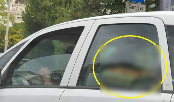 "Najmirnije ruke Balkana": Morate vidjeti što je vozač iz Sarajeva prevozio na zadnjem sjedalu