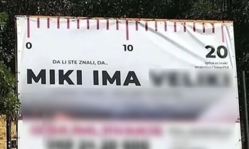 Netko je u BiH postavio nevjerojatan jumbo plakat, ljudi pišu da nešto bolje nikad nisu vidjeli