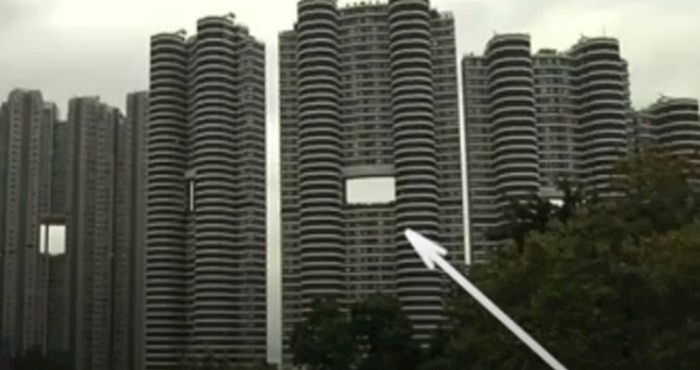 Znate li zašto brojni neboderi u Hong Kongu imaju rupe u sredini?