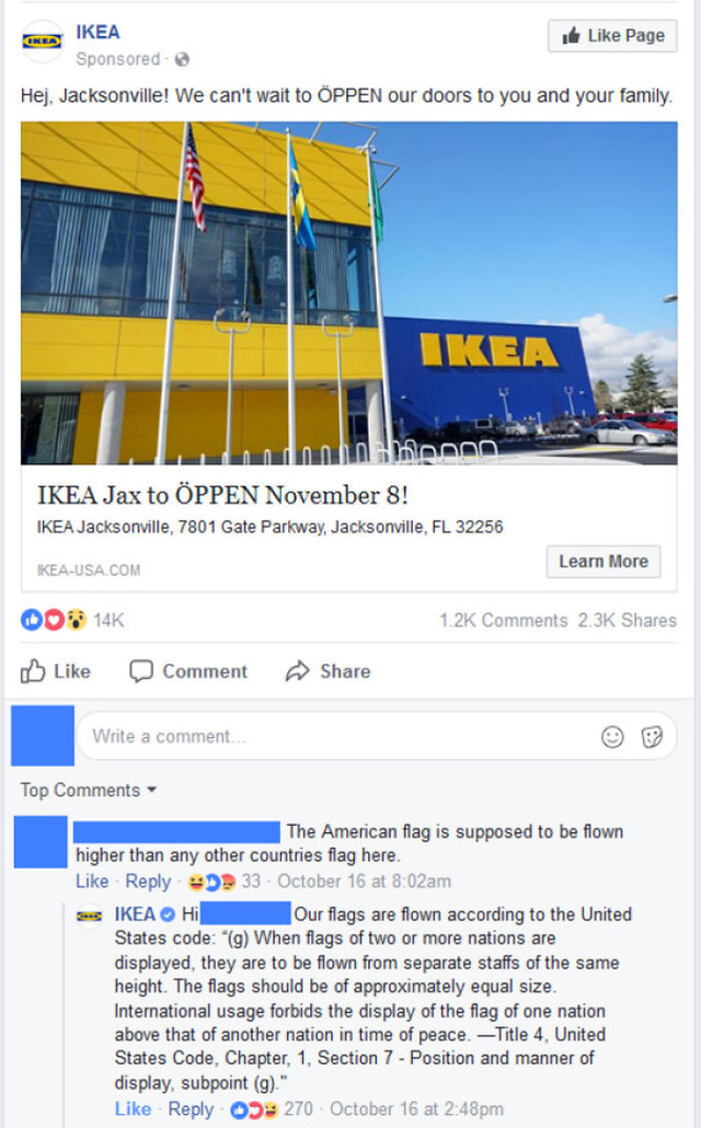 IKEA ispravlja 'domoljuba'