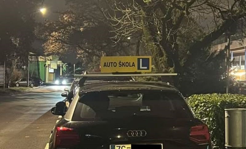 Širi se fotografija vozila autoškole iz Zagreba, odmah će vam biti jasno zašto je hit