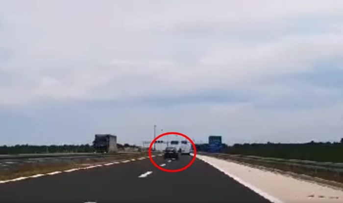 Ljudi su u čudu zbog scene s autoceste u Hrvatskoj, pogledajte što je izveo crni automobil