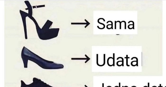 Fora o vezi između bračnog statusa žena i cipela hit je na Instagramu, urnebesna je i skroz pogođena