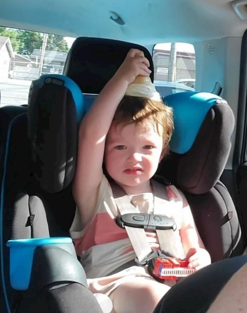 Rekao je da mu je vruće i da mu treba sladoled