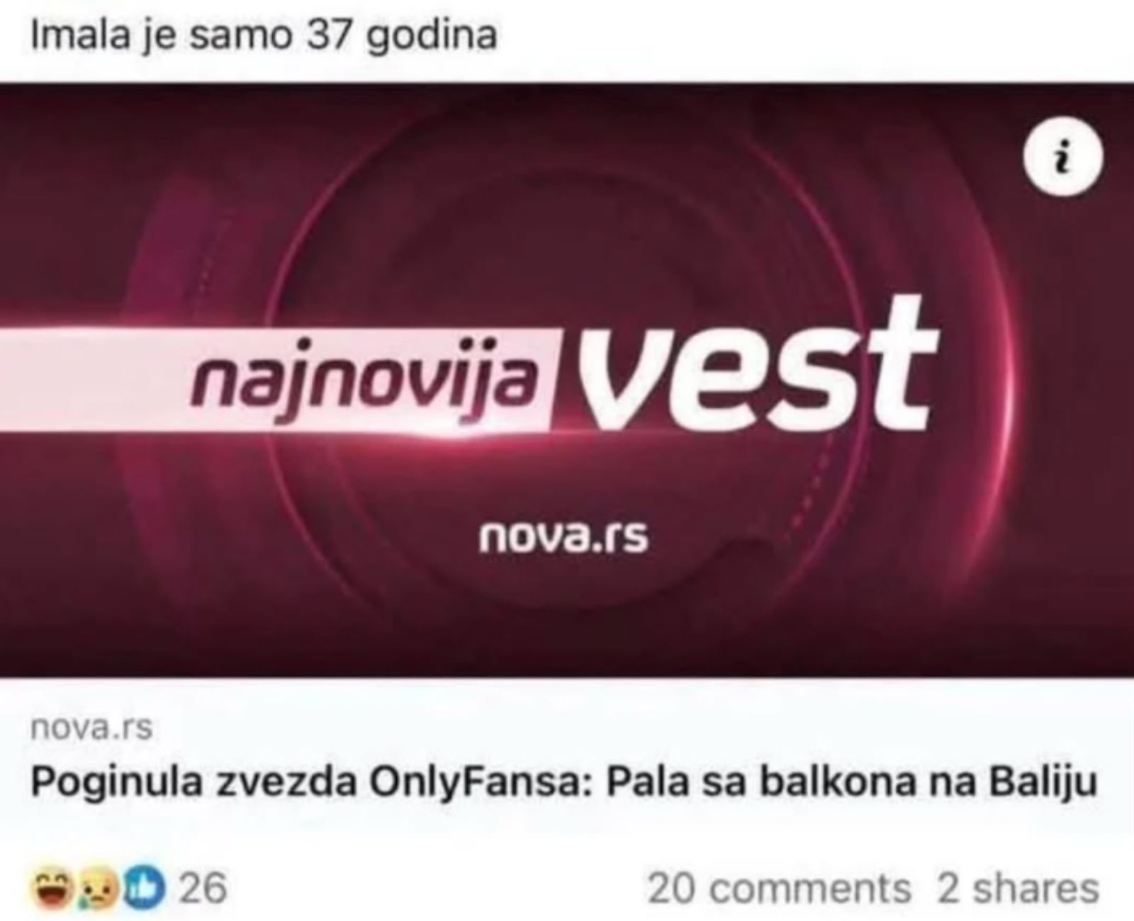 Srpski portal objavio je neobičnu vijest, prvi komentar ući će u povijest interneta!