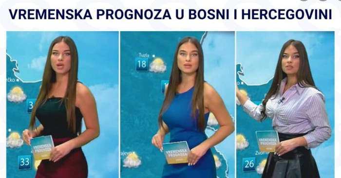 Danas svi lajkaju ovaj meme. Objašnjava razliku vremenske prognoze u BiH i kod nas