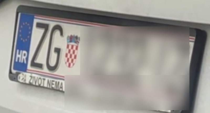 Zagrepčanin ima jednu od najneobičnijih registracija u Hrvatskoj, svi se pitaju zašto je ovo pisao