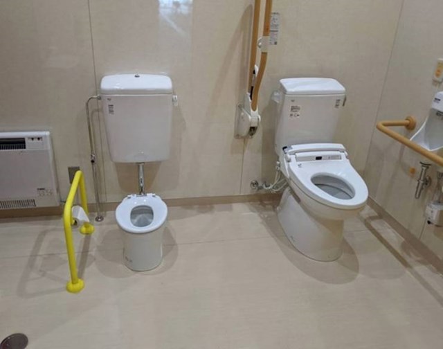 Toaleti na javnim mjestima najčešće imaju i mini verzije za djecu