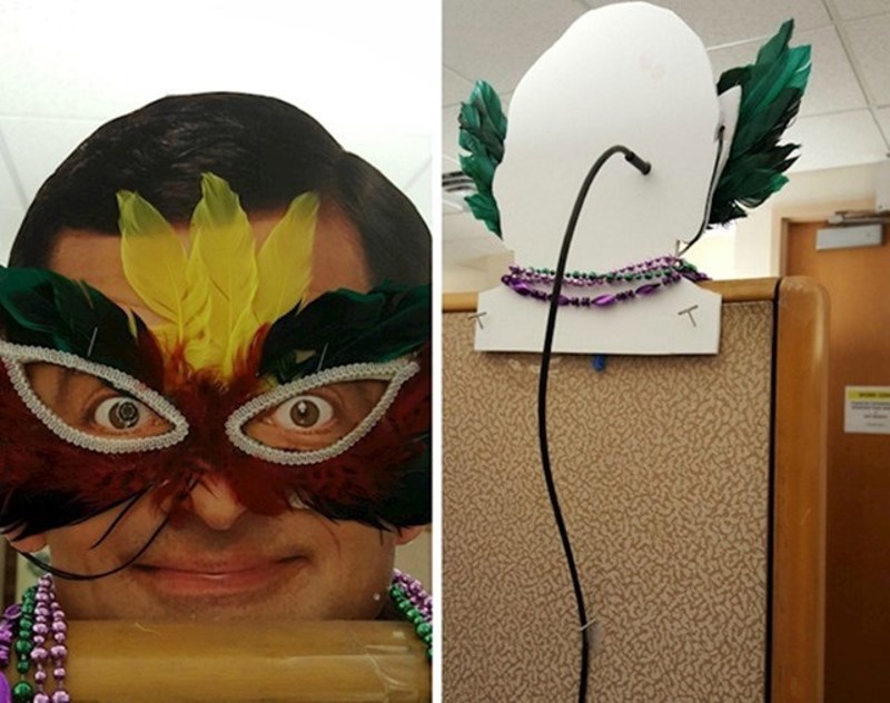 Ovo je instalirao u ured da vidi kad ljudi dolaze