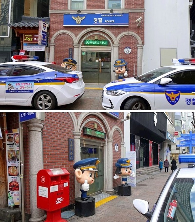 Policijske stanice su malene i jako se trude biti ljubazni i pristupačni